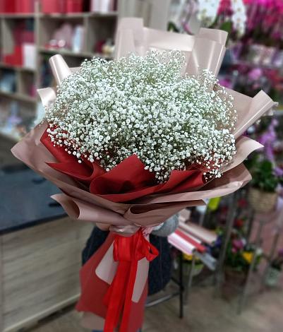 Букет цветов из: Гипсофила в Усадище