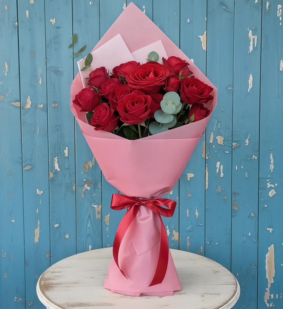 Букет цветов из: Розы в Усадище