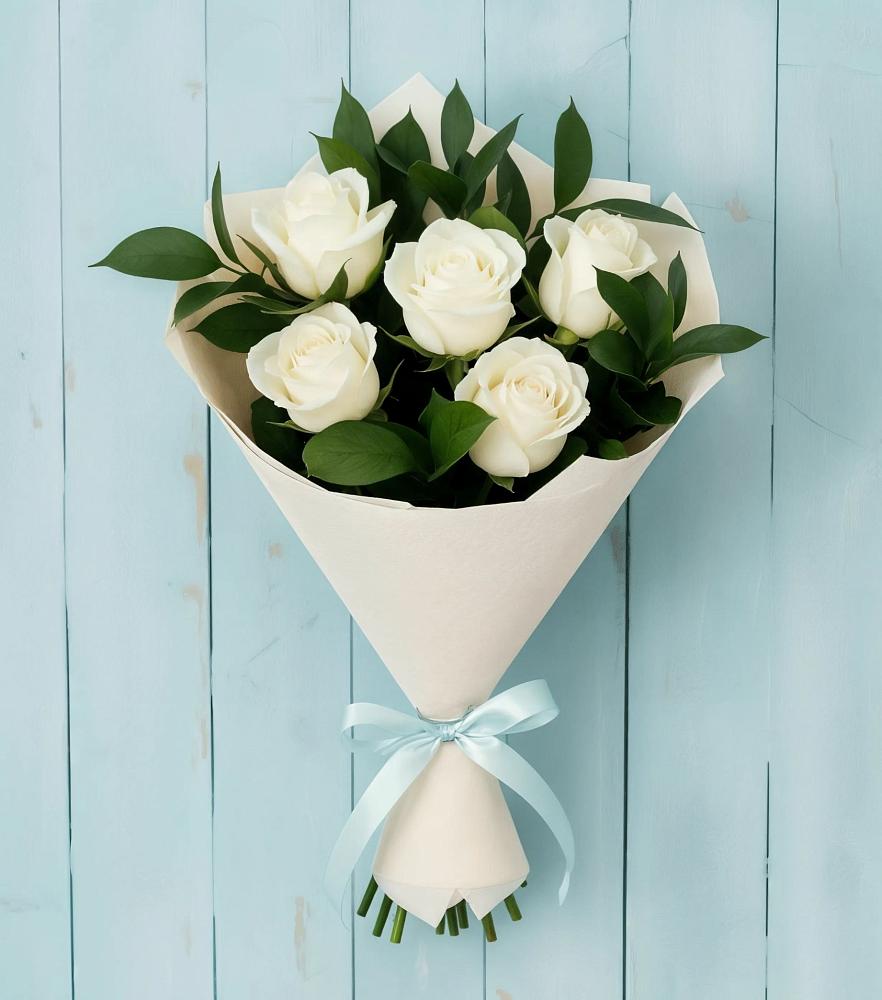 Букет цветов из: Розы в Усадище