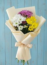 Букет цветов из:  Хризантемы в Усадище