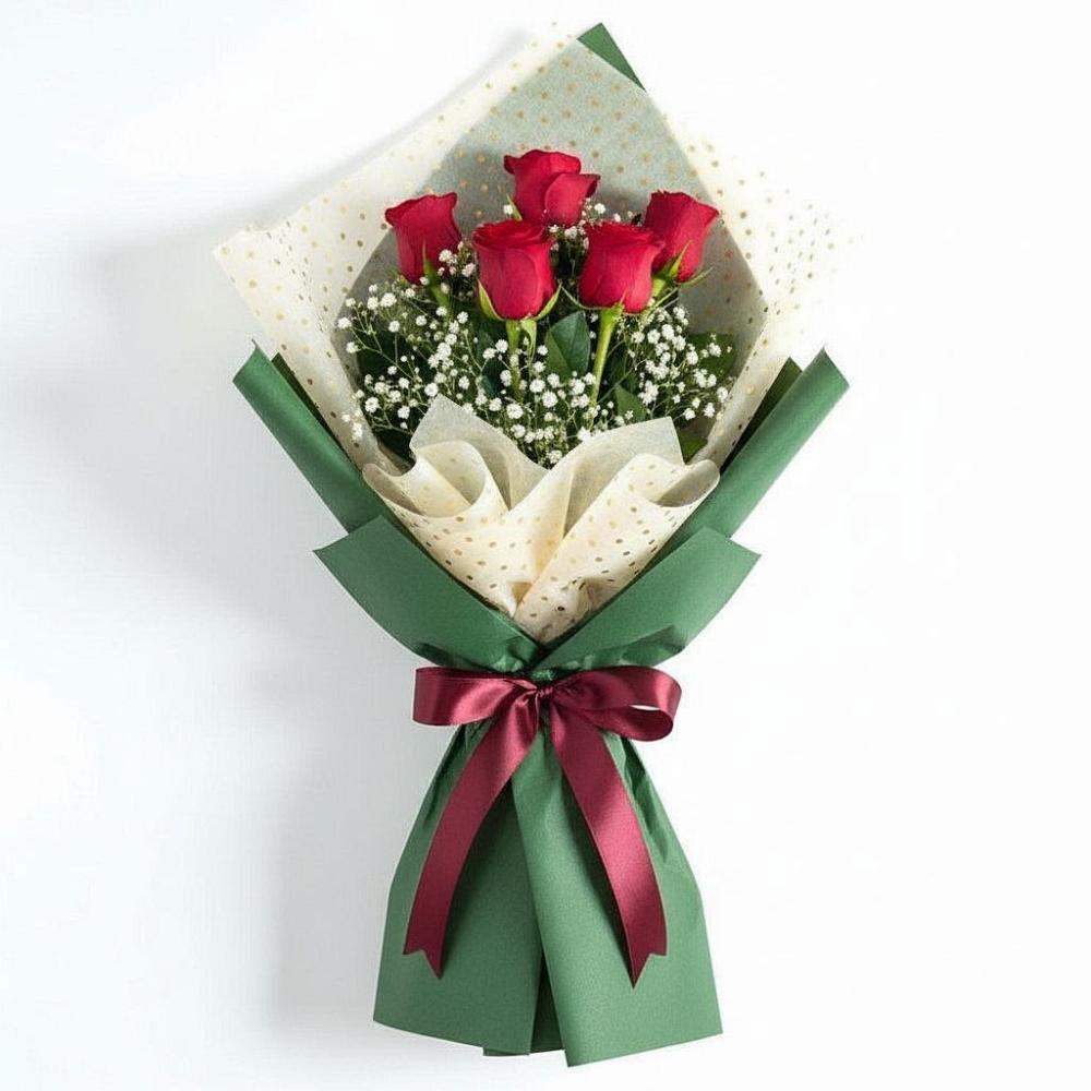 Букет цветов из: Розы в Усадище