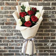 Букет цветов из:  Розы в Усадище