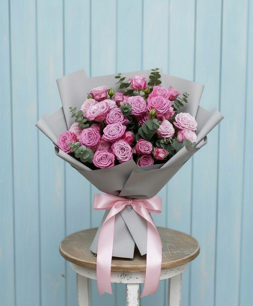 Букет цветов из: Розы в Усадище