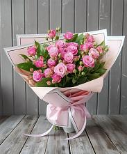 Букет Розовый кустик #REPLACE_PRED# Усадище