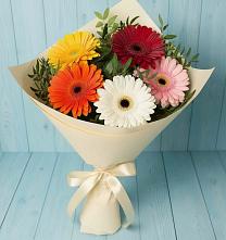 Букет цветов из:  Герберы #REPLACE_PRED# Усадище