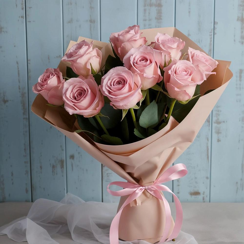 Букет цветов из: Розы в Усадище