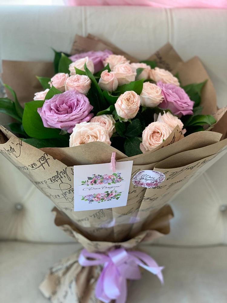 Букет цветов из: Розы в Усадище