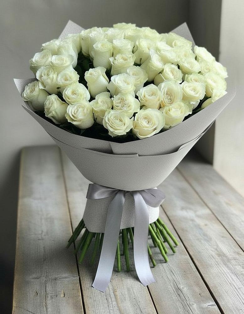 Букет 35 Белых роз в Усадище