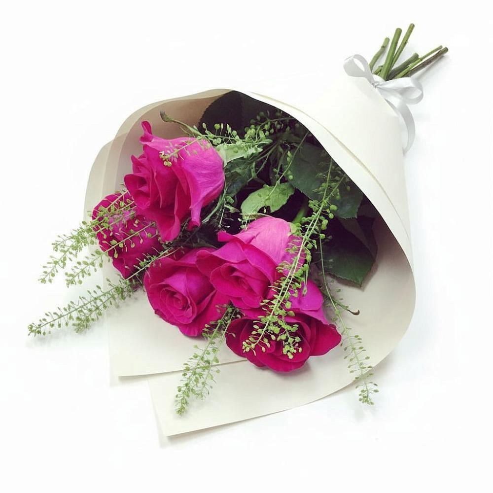 Букет цветов из: Розы в Усадище