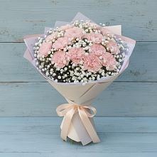 Букет цветов из:  Гвоздики в Усадище