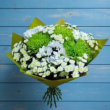 Букет цветов из:  Хризантемы #REPLACE_PRED# Усадище