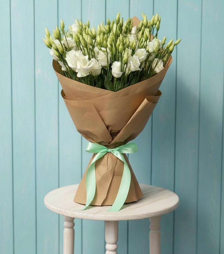 Букет цветов из: Лизиантусы в Усадище