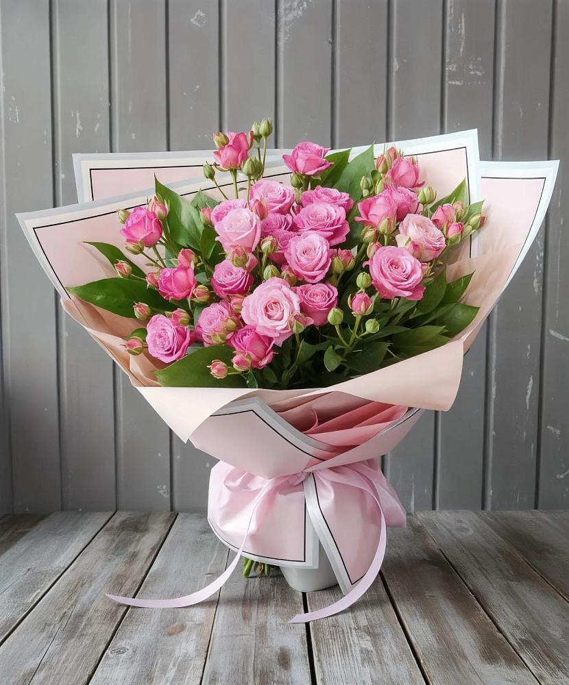 Букет Розовый кустик в Усадище