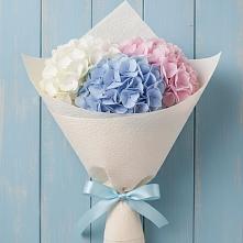 Букет цветов из:  Гортензия в Усадище