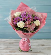 Букет цветов из:  Герберы в Усадище