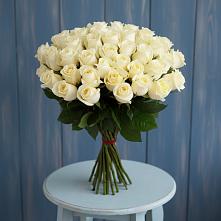 Букет 51 Белая роза Эдлесс Лав #REPLACE_PRED# Усадище