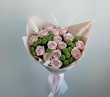 Букет цветов из:  Розы и Хризантемы #REPLACE_PRED# Усадище