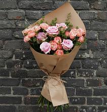 Букет цветов из:  Розы в Усадище