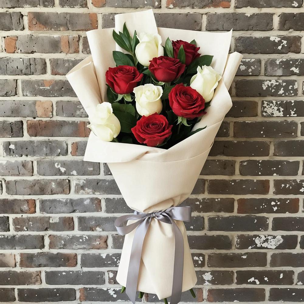 Букет цветов из: Розы в Усадище