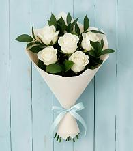 Букет цветов из:  Розы в Усадище