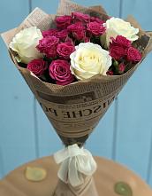 Букет цветов из:  Розы в Усадище