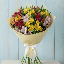 Букет цветов из:  Альстромерии в Усадище