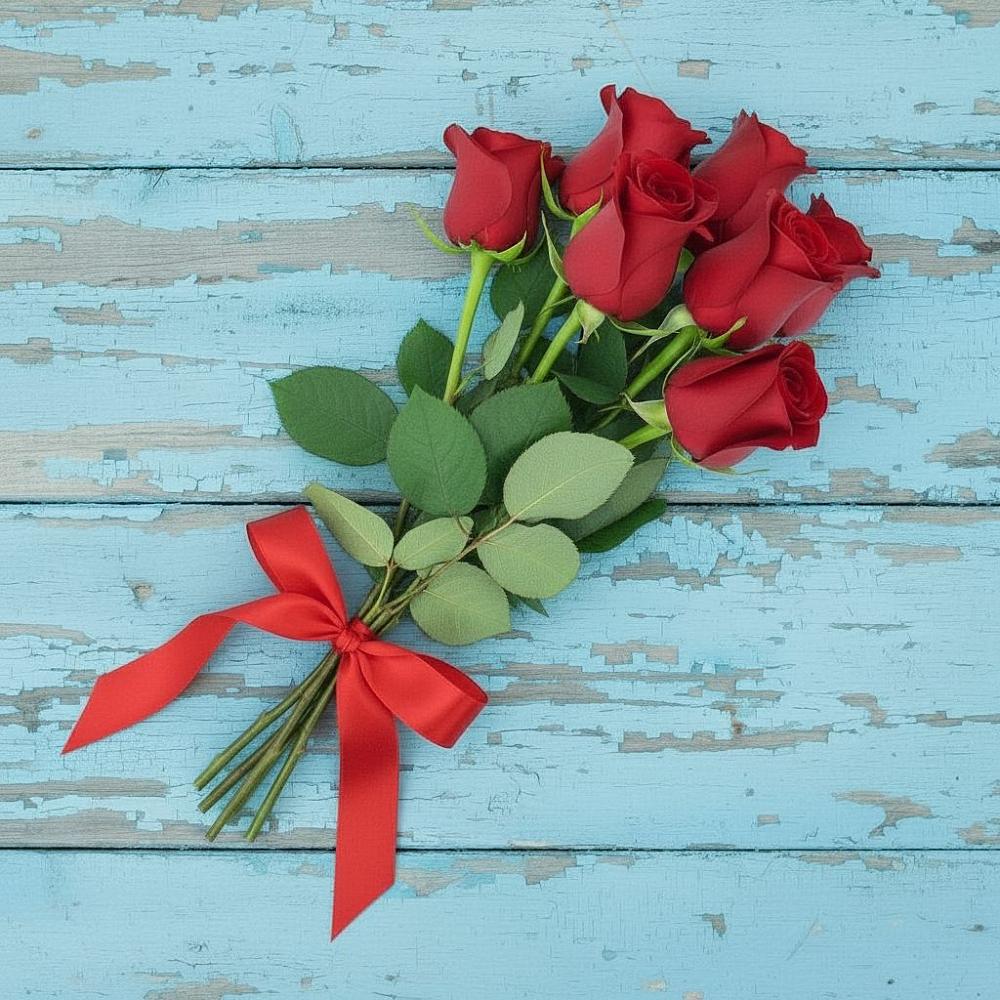 Букет Красные розы в Усадище