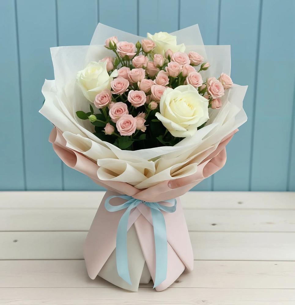 Букет цветов из: Розы в Усадище