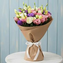 Букет цветов из:  Лизиантусы в Усадище