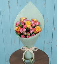 Букет цветов из:  Розы в Усадище